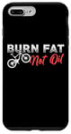 iPhone 7 Plus/8 Plus Burn Fat Not Oil Fat Bike Design Fat Tires Biker Fat Bike Case