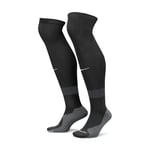 NIKE U Nk Strike Kh-Wc22 Team Socks, Black/Anthracite Grey/White, L