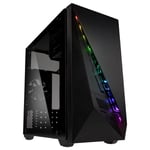 Boitier PC Mini Tour Micro ATX Kolink Inspire K2 RGB avec panneau vitré - Noir