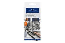 Faber-Castell Creative Studio Sketch - pencil, crayon and charcoal crayon set - 7 delar