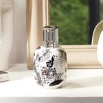 Maison Berger White Jungle Fragrance Oil Burner - Porcelain Tiger Peacock