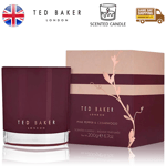 Ted Baker London Luxury Scented Candle Pink Pepper Cedarwood Christmas Gift 200g