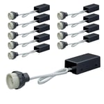 10er Pack Paulmann Lampes Encastrées Anschlussset GU10 230V Max. 50W Incl. Vite