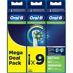 Oral-B Cross Action 3+3+3ct Tandborsthuvud 5 St