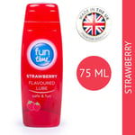 Fun Time Lube Sex Lubricant Gel Water Based Strawberry Flavour Condom Safe 75ml