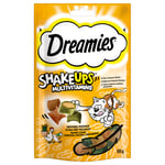 Dreamies Shakeups Multivitamins Snacks - säästöpakkaus: siipikarja-piknik (6 x 55 g)