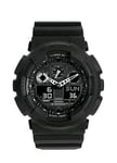 Casio G-shock Chronograph Black Strap Watch GA-100-1A1ER