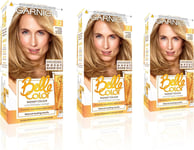 Garnier Belle Color Blonde Hair Dye Permanent, 7.3 Natural Dark Golden 