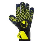 Uhlsport Målvaktshandske Prediction Soft Pro - Navy/Vit/Gul adult 101133701