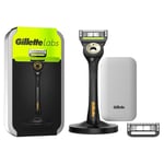 Gillette Labs Shaver med 2 blad och resväska