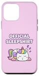 iPhone 12 mini Official Sleep Apparel Cute Kawaii Unicorn Sleeping Case