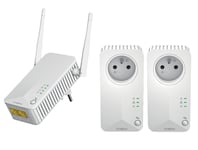 Kit 3 CPL Wi-Fi 600 avec report de prise - Strong