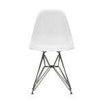 Vitra Eames Plastic Side Chair RE DSR stol 85 cotton white-basic dark