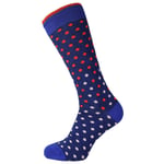 Ted Baker London All Over Spot Printed Blue Mens Socks MXSGILIAXH9M