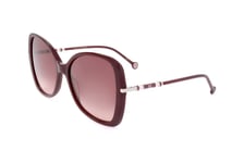 Lunettes de Soleil Carolina Herrera CH 0025/S LHF BURGUNDY 58/18/145 Femme