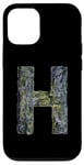 Coque pour iPhone 12/12 Pro Lettre H de l'alphabet