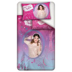 Housse de couette et taies d&#39;oreiller simple VIOLETTA Disney pour fille