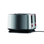 Bodum - 11840-57EURO-4 - Bistro - Grille-pain Electrique, 4 fentes, 1600 W, en Inox Satiné