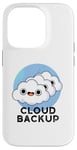 iPhone 14 Pro Cloud Backup Funny Computer Pun Case