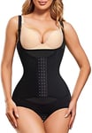 Femme Body gainant Minceur Lingerie Sculptante Body Shaper Gaine amincissante ventre plat Invisible shapewear (3XL, Noir)