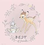 Grupo Erik Print Disney Bambi, Rose, 30 x 30 cm