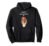 Happy Colliedays Christmas Collie Pullover Hoodie