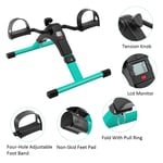 LCD Display Mini Exercise Bike Portable Folding Home Arm and Leg Trainer