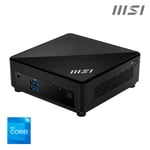 MSI Cubi 5 12M Intel Core i5 1235U Barebone, NUC, SFF, Mini Computer,