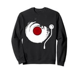 Vinyl Record Player Turntable Vinyl Music Lover Collector Sweatshirt