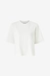 By Malina - Topp Malina Boxy T-shirt - Vit