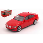 BMW 335i 2012 RED 1:43 Welly Auto Stradali Die Cast Modellino