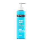 Neutrogena Hydro Boost Aqua Gel nettoyant pour le visage sans parfum (200 ml) avec acide hyaluronique hydratant pour tous les types de peau