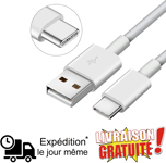 Chargeur Cable USB Type-C Pour Xiaomi Redmi Note 9 Samsung A10 A20e Huawei P30.