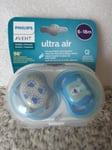 Philips Avent  Ultra Air Soother Orthodontic & BPA-Free  Silicone NEW