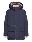 MINI A TURE Matkastorio Fleece Lined Winter Jacket. Grs Marinblå