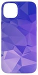 Coque pour iPhone 14 Plus Simple Abstrait Bleu Abstrait Triangle