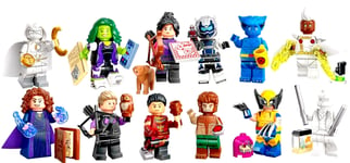 Lego Minifigures 71039 - Marvel Series 2 - 12 Characters Complete Series