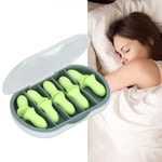 10Pcs Sleeping Ear Plugs Soft Comfortable Safe Sponge Excellent Sound Insulation