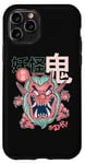 Coque pour iPhone 11 Pro Yokai Red Demon Oni Manga Japonais Mythique Horreur