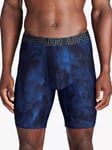 Under Armour Tech Boxers, Pack of 3, Blue Print