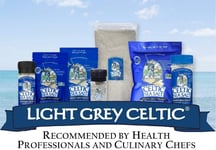 Light Grey Celtic Sea Salt 1 lb - Additive-Free, Gluten-Free, Non-GMO, Kosher