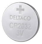 Deltaco Ultimate batteri - 10 x CR2032 - Li (en pakke 10)