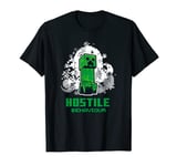 Minecraft Creeper Hostile Behaviour Explosion Poster T-Shirt