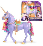 Unicorn Academy - L'Ecole des Licornes - Licorne à Fonctions Wildstar 28 Cm - Licorne Interactive Sons, Chansons & Lumières - Jouets Inspirés De La Série L'Ecole des Licornes - Jouet Enfant 4 Ans et +