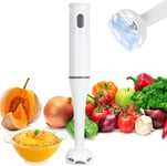 Handheld Stick Soup Blender Electric,SOKANY 200W Immersion Soup Blender Handheld