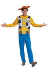 DISGUISE 158449D-EU – Déguisement Woody Basic Plus Toy Story pour adulte, homme, L/XL (42-46)