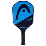 HEAD Extreme Elite Pagaie de Pickleball en Fibre de Verre avec Noyau en polymère nid d'abeille et poignée Confortable, Bleu/Noir, Taille Unique