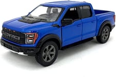 Auto KinSmart, 2022 Ford F-150 Raptor, sininen