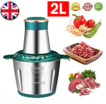 2L Electric Meat Grinder Mincer Mixer Blender Food Chopper Processor Blenders