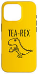 Coque pour iPhone 16 Pro Tea Rex Drôle T-Rex Tyrannosaure Dinosaure